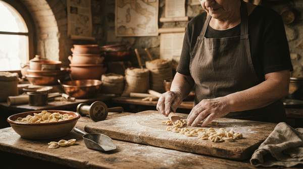 Editorial illustration for From Ancient Noodles to Global Staple: The Real Timeline of Pasta