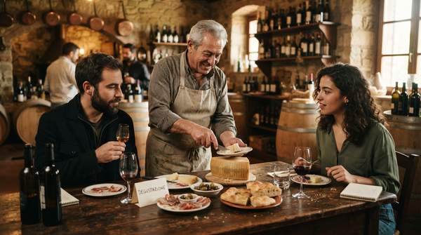 Editorial illustration for From Tastings to Tours: A Guide to Choosing Your Culinary Adventure